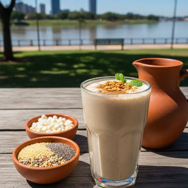 Cooling Grain-Based Wellness Drink – Lifestyle drink recipe from Paraguay